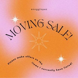 MOVING SALE!